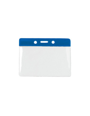 SD-2880/ALBASTRU-100,Portecuson orizontal cu banda color ALBASTRU - Set 100