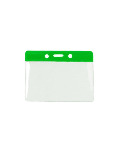 SD-2880/VERDE-100,Portecuson orizontal cu banda color VERDE - Set 100