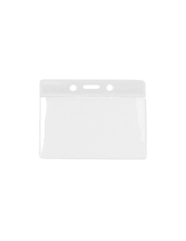SD-2880/TRANSPARENT-100,Portecuson orizontal cu banda color TRANSPARENT - Set 100