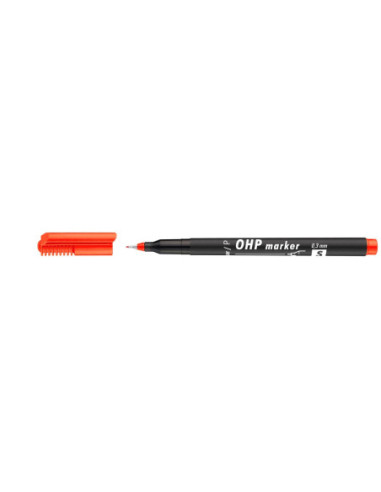 SD-6365/ROSU-12,Marker OHP S fin permanent ICO 0.3 mm ROSU - Set 12
