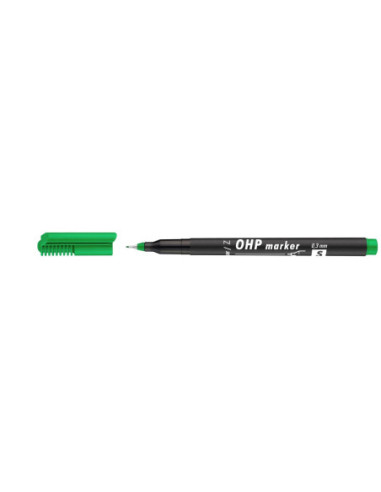 SD-6365/VERDE-12,Marker OHP S fin permanent ICO 0.3 mm VERDE - Set 12