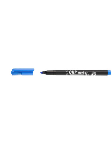 SD-MKO029/ALBASTRU-12,Marker OHP B permanent ICO 2-3 mm ALBASTRU - Set 12