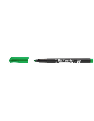 SD-MKO029/VERDE-12,Marker OHP B permanent ICO 2-3 mm VERDE - Set 12