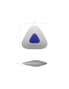 SD-COR070-24,Guma cu grip in centru triunghiulara Smart EK - Set 24