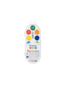SD-6421,Acuarele 28 mm ICO 12/set