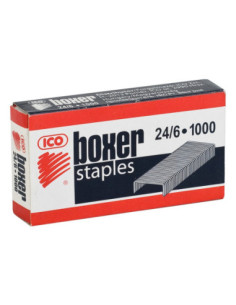 SD-6362,Capse 24/6 1000 buc/cutie ICO Boxer-Q