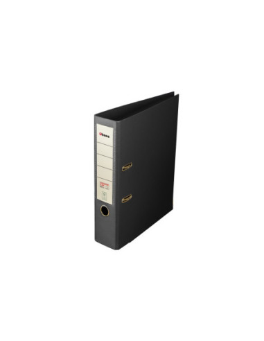 SD-BIB216/NEGRU-20,Biblioraft A4 80 mm PP/PP FSC Ubers NEGRU - Set 20
