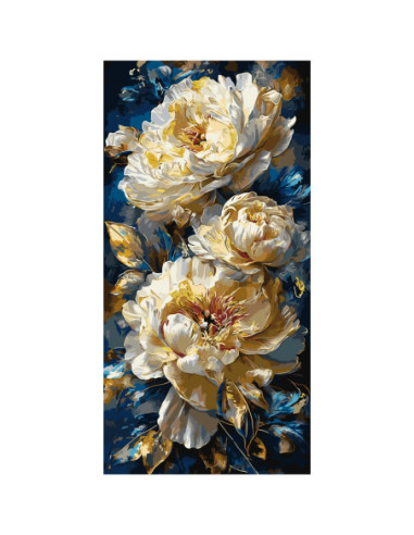 Pictura pe numere cu sasiu 40x80 cm...