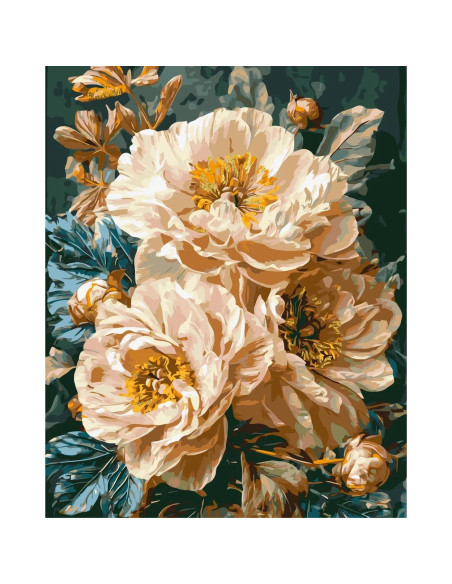 LW3159-01,Pictura pe numere cu sasiu (culori acrilice metalizate) 40x50 cm LW3159-01