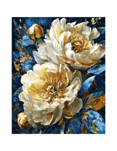LW31470-01,Pictura pe numere cu sasiu (culori acrilice metalizate) 40x50 cm LW31470-01