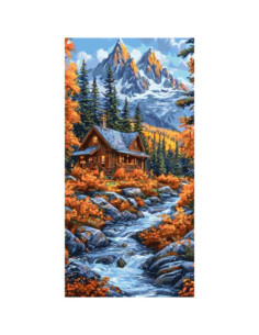 Pictura pe numere 40x80 cm...