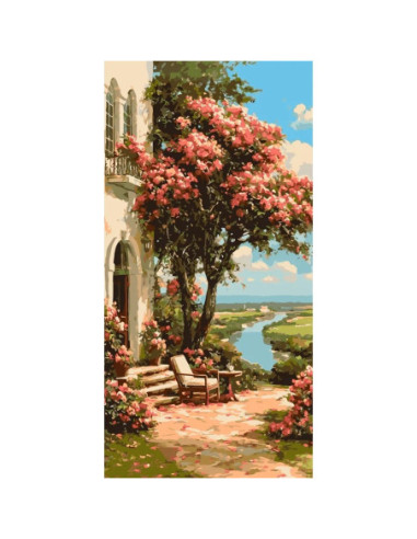 Pictura pe numere 40x80 cm LW5168