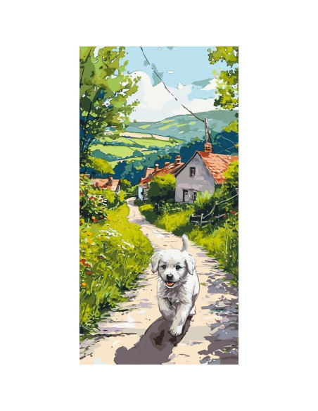 Pictura pe numere 40x80 cm LW5165