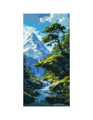 Pictura pe numere 40x80 cm LW5157