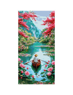 Pictura pe numere 40x80 cm...