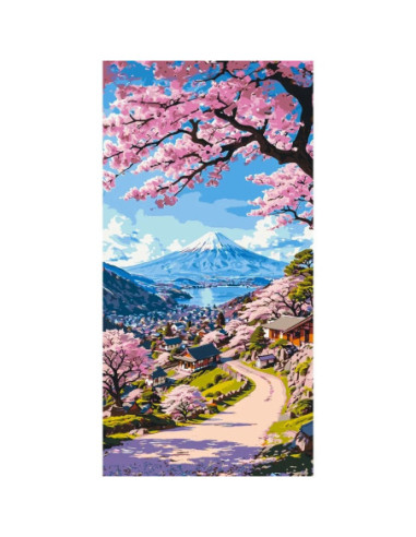 Pictura pe numere 40x80 cm LW5141