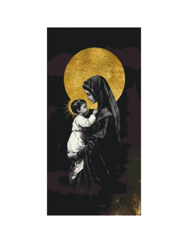Pictura pe numere 40x80 cm LW5128