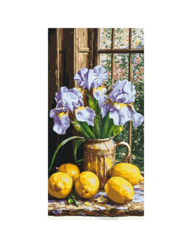 Pictura pe numere 40x80 cm LW5117