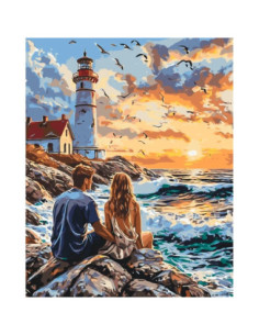 Pictura pe numere 40x50 cm...