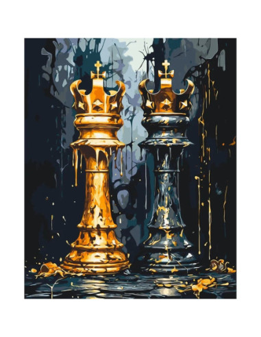 Pictura pe numere 40x50 cm LW3491