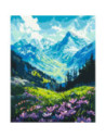 LW3436,Pictura pe numere cu sasiu 40x50 cm LW3436