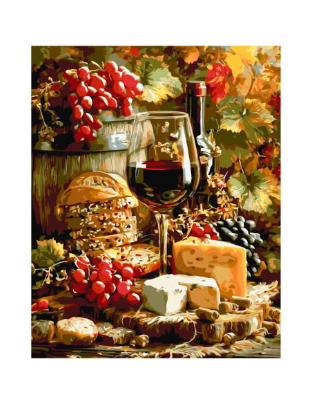 Pictura pe numere cu sasiu 40x50 cm LW3059-01