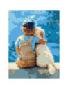 KHO8639,Pictura pe numere cu sasiu 30x40 cm KHO8639
