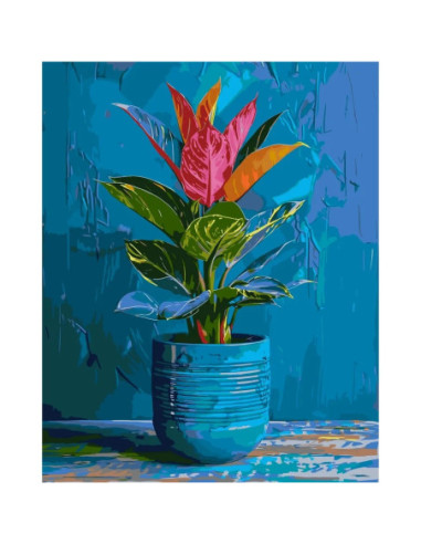 LW3535,Pictura pe numere cu sasiu 40x50 cm LW3535