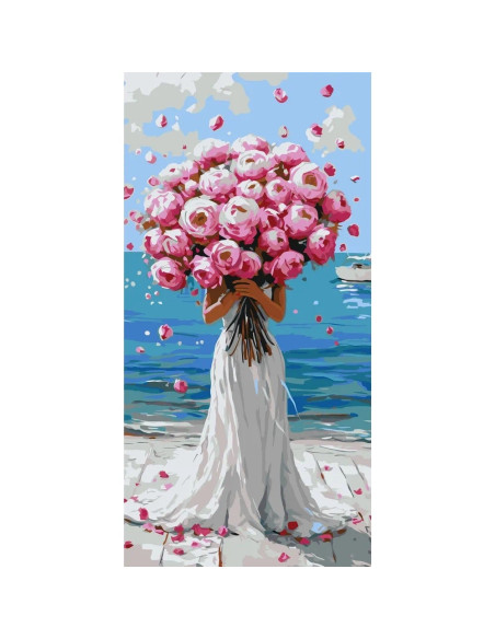 LW5152,Pictura pe numere 40x80 cm LW5152