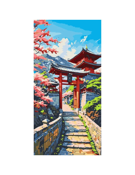 LW5148,Pictura pe numere 40x80 cm LW5148
