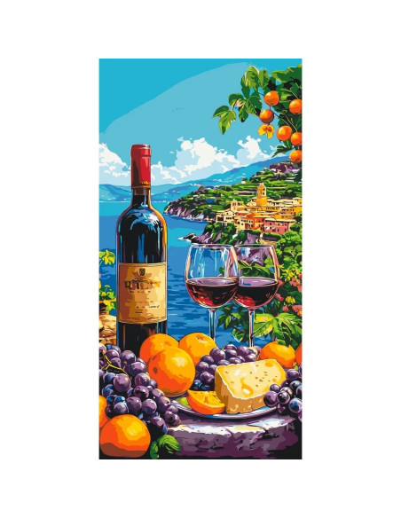 LW5143,Pictura pe numere 40x80 cm LW5143
