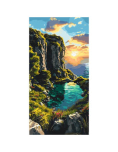 Pictura pe numere 40x80 cm...