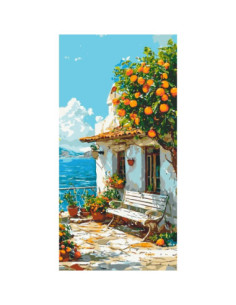 Pictura pe numere 40x80 cm...