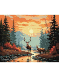 Pictura pe numere 40x50 cm...