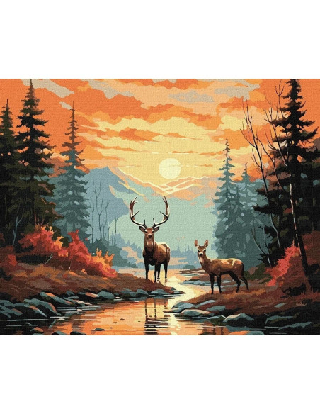Pictura pe numere 40x50 cm KHO6576