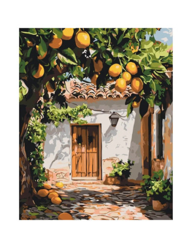 Pictura pe numere 40x50 cm LW3487