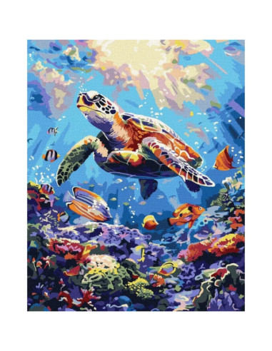 Pictura pe numere 40x50 cm KHO6660