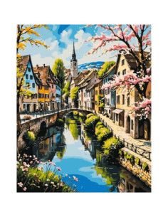 Pictura pe numere 40x50 cm...