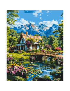 Pictura pe numere 40x50 cm...