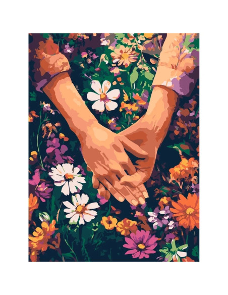 Pictura pe numere 30x40 cm KHO8618