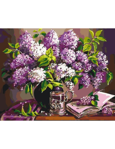 Pictura pe numere cu sasiu 40x50 cm...