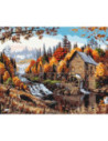 LW3013,Pictura pe numere cu sasiu 40x50 cm LW3013