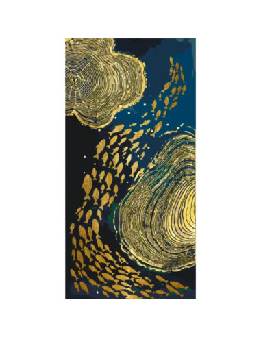 LW5107,Pictura pe numere cu sasiu, 40x80 cm, LW5107