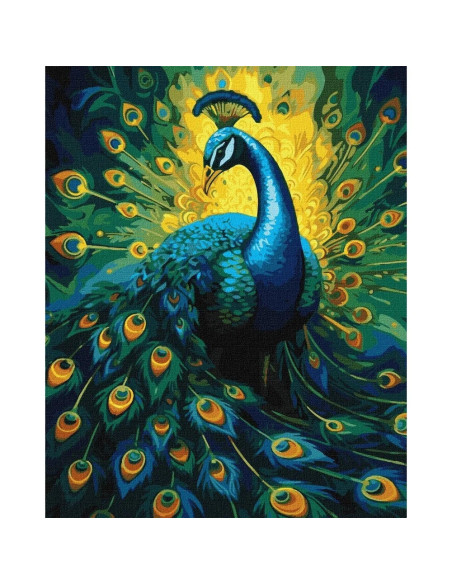 Pictura pe numere, cu sasiu, 40x50 cm, KHO6578