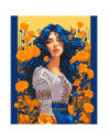 LW30040,Pictura pe numere, cu sasiu, 40x50 cm, LW30040