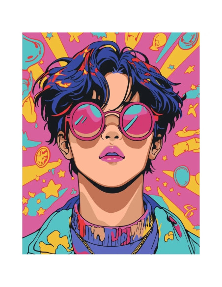 Pictura pe numere 40x50 cm 10162-AC