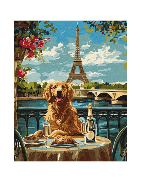 KHO6627,Pictura pe numere, cu sasiu, 40x50 cm, KHO6627