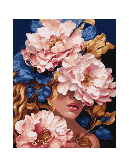 KHO8434,Pictura pe numere, cu sasiu, 40x50 cm, KHO8434