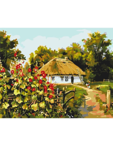Pictura pe numere, cu sasiu, 40x50...