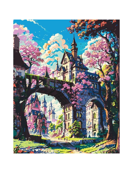 Pictura pe numere cu sasiu 40x50 cm LW3331